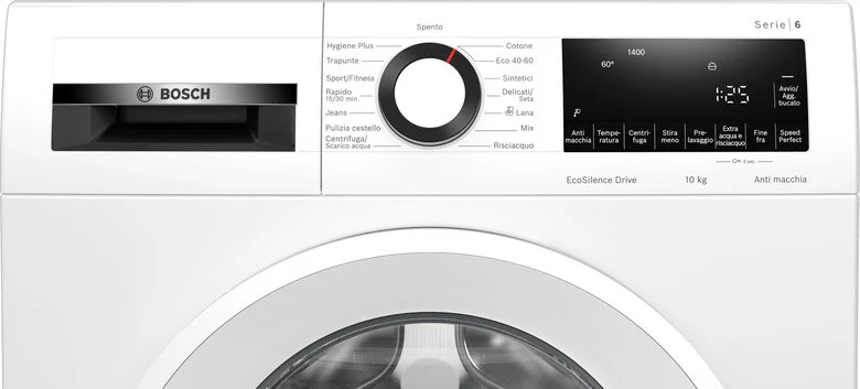 Bosch Serie 6 WGG25402IT lavatrice Caricamento frontale 10 kg 1400 Giri/min A Bianco