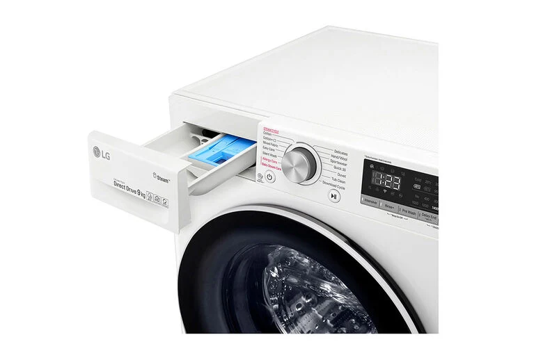 LG F2DV5S8H0E Lavasciuga Slim Intelligente AIDD 8.5/5kg Vapore TurboWash 1200 Giri/min Carica frontale Classe E