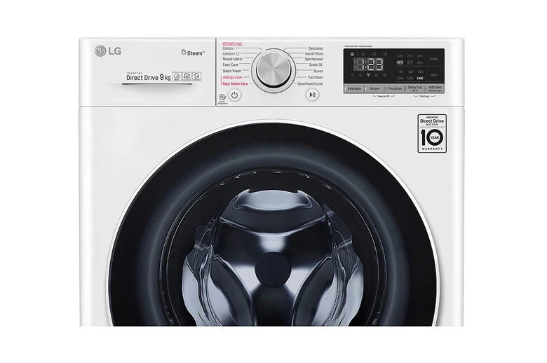LG F2DV5S8H0E Lavasciuga Slim Intelligente AIDD 8.5/5kg Vapore TurboWash 1200 Giri/min Carica frontale Classe E