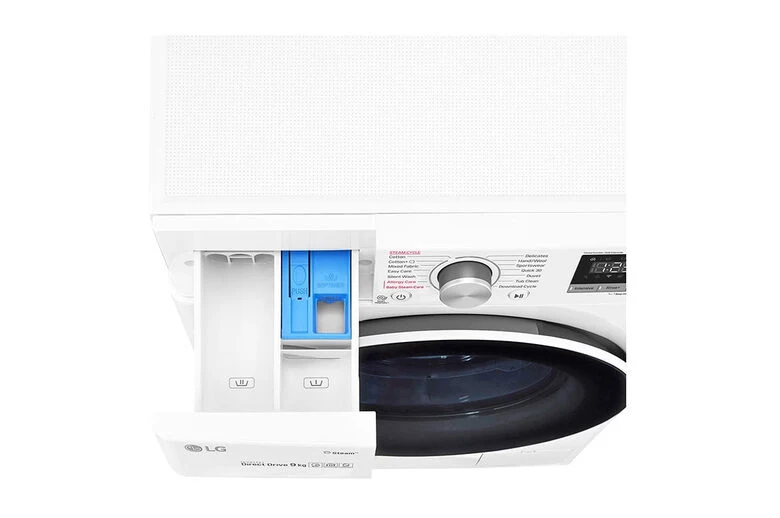 LG F2DV5S8H0E Lavasciuga Slim Intelligente AIDD 8.5/5kg Vapore TurboWash 1200 Giri/min Carica frontale Classe E