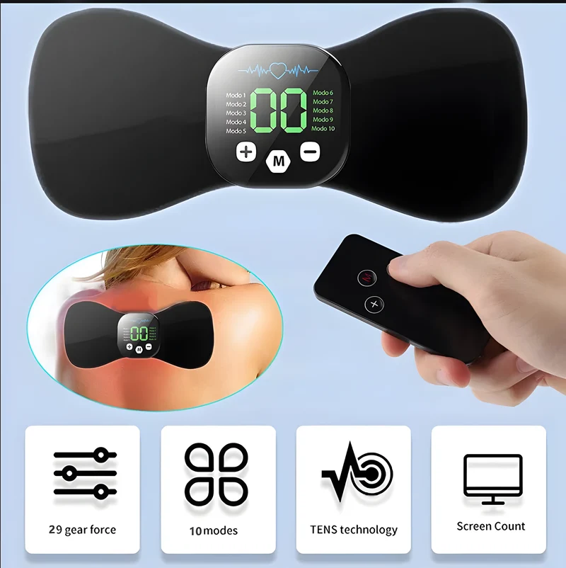Rechargeable Heated EMS Massage Pad