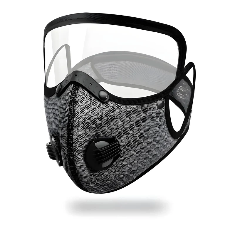 Face Mask with Goggles