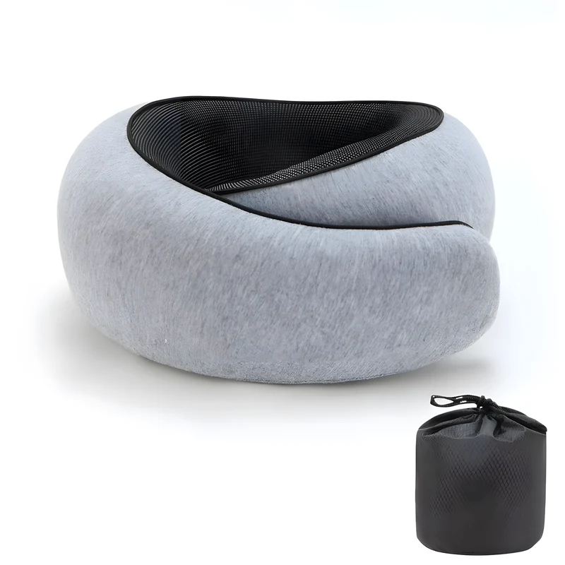 Travel Neck Pillow with Storage Bag