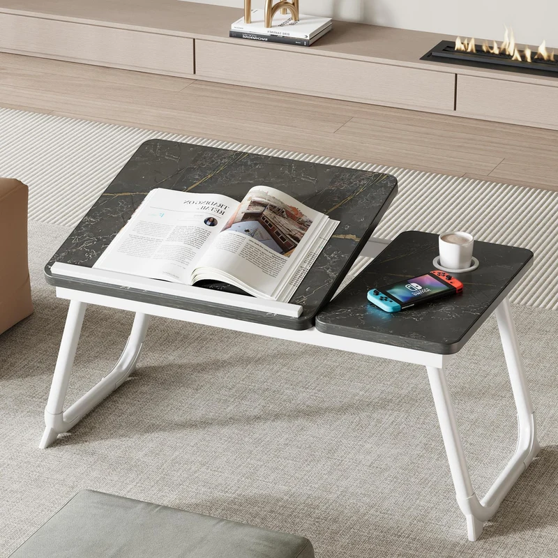 Adjustable Folding Bed Table