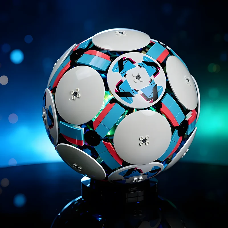 Light-Up Soccer Building Set