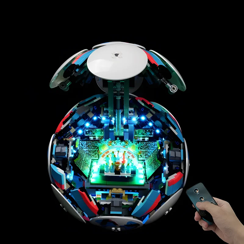 Light-Up Soccer Building Set