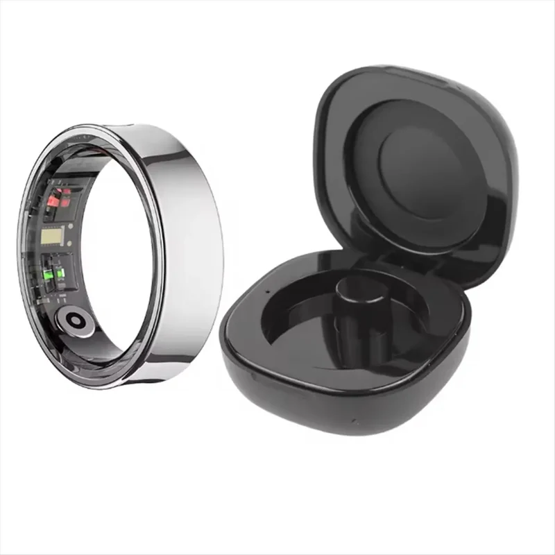 Smart Fitness Ring with Charging Case