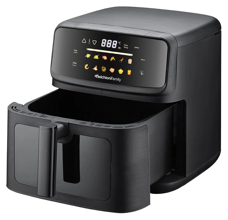 Melchioni MARTINA 10L Singolo Indipendente 2100 W Friggitrice ad aria calda Nero
