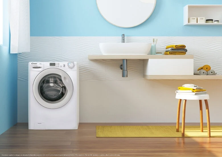 Candy EY4061DW4/1-S lavatrice Caricamento frontale 6 kg 1000 Giri/min Bianco