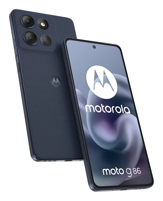 Motorola moto g86 5G 16,9 cm (6.67") Doppia SIM Android 15 USB tipo-C 8 GB 256 GB 5200 mAh Blu scuro
