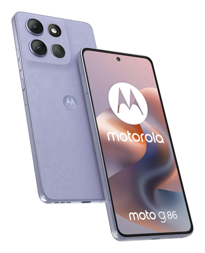 Motorola moto g86 5G 16,9 cm (6.67") Doppia SIM Android 15 USB tipo-C 8 GB 256 GB 5200 mAh Lillà