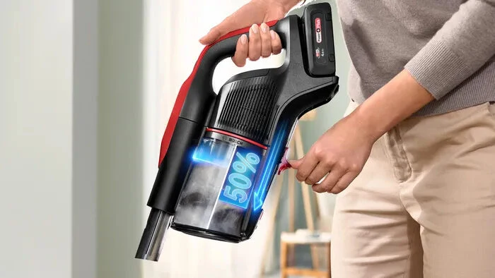 Bosch BCS1041PET Scopa elettrica, Unlimited 10 ProAnimal, Rosso