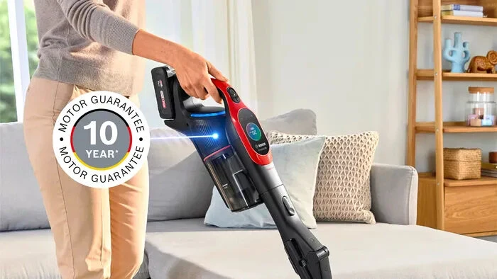 Bosch BCS1041PET Scopa elettrica, Unlimited 10 ProAnimal, Rosso