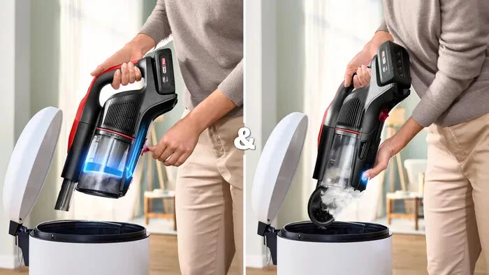 Bosch BCS1041PET Scopa elettrica, Unlimited 10 ProAnimal, Rosso