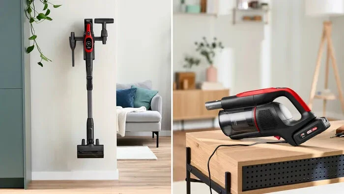 Bosch BCS1041PET Scopa elettrica, Unlimited 10 ProAnimal, Rosso
