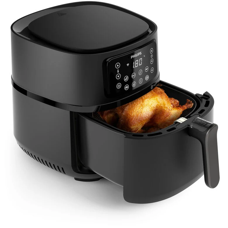 Philips 5000 series Airfryer 7.2L, Friggitrice ad aria 16-in-1, App per ricette , accessorio teglia HD9285/93