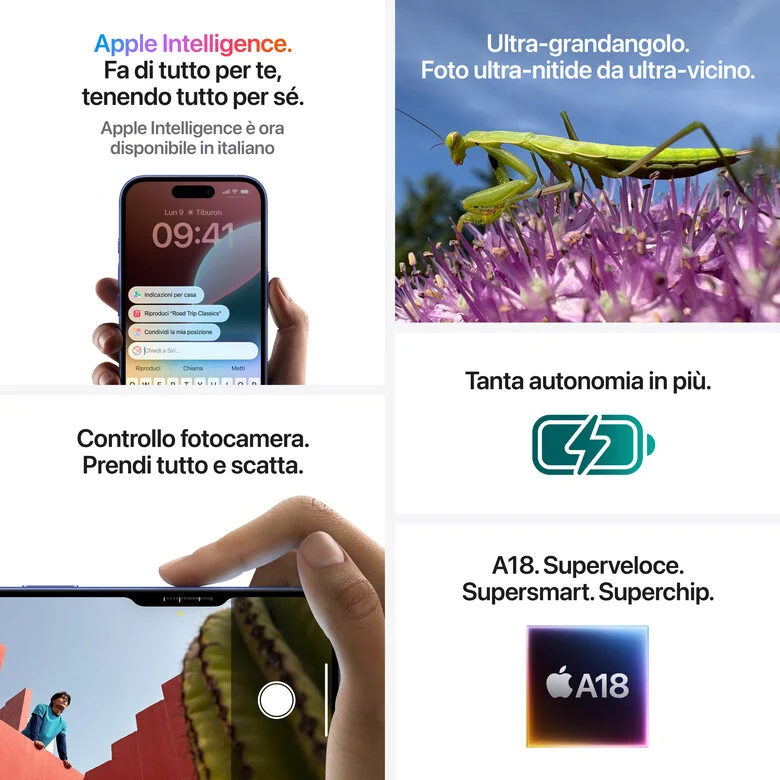 Apple iPhone 16 Plus 512GB Bianco