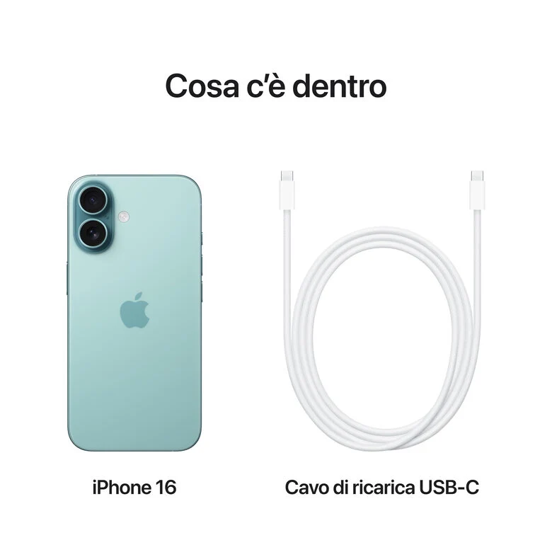 Apple iPhone 16 256GB Verde acqua
