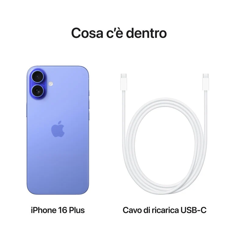 Apple iPhone 16 Plus 512GB Blu oltremare