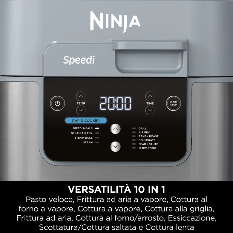 Ninja Rapid Cooker e Friggitrice ad aria Speedi ON400EU