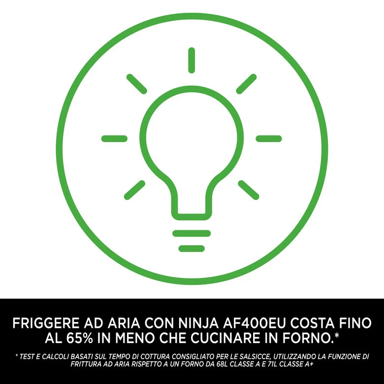 Ninja Friggitrice ad aria Dual Zone MAX da 9,5 L AF400EU