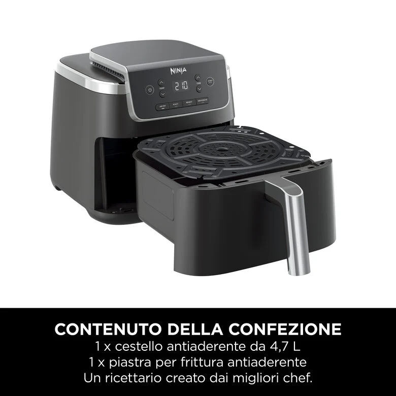 Ninja Friggitrice ad aria MAX PRO da 4,7 L AF140EU