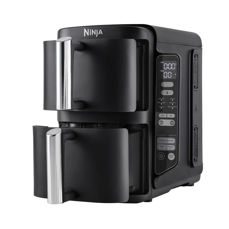 Ninja SL300EU friggitrice Doppia 7,6 L Indipendente 2470 W Friggitrice a basso contenuto di grassi Nero