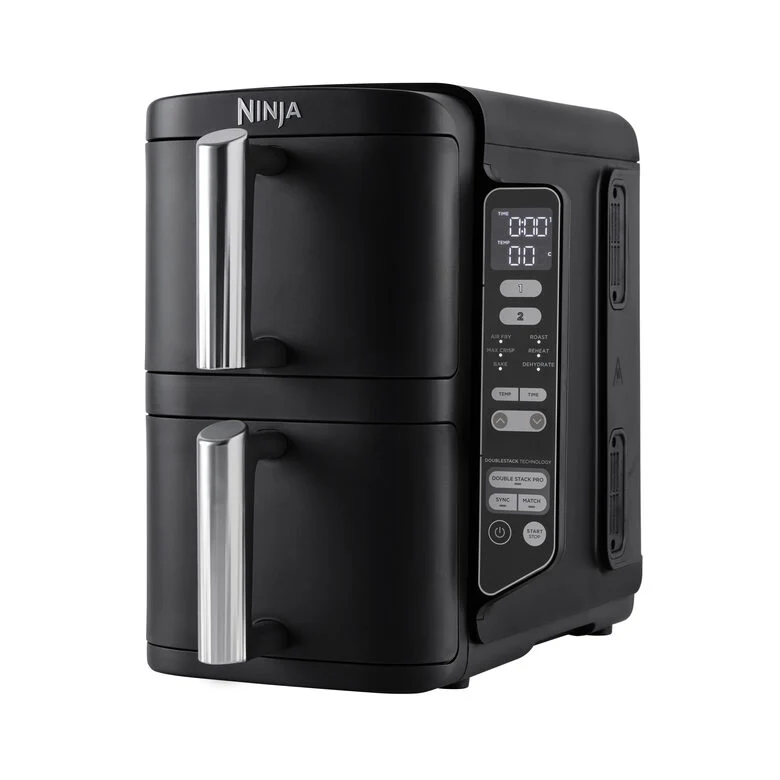 Ninja SL300EU friggitrice Doppia 7,6 L Indipendente 2470 W Friggitrice a basso contenuto di grassi Nero