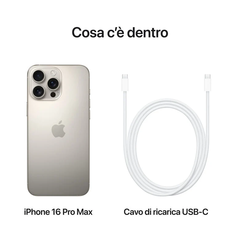 Apple iPhone 16 Pro Max 1TB Titanio Naturale