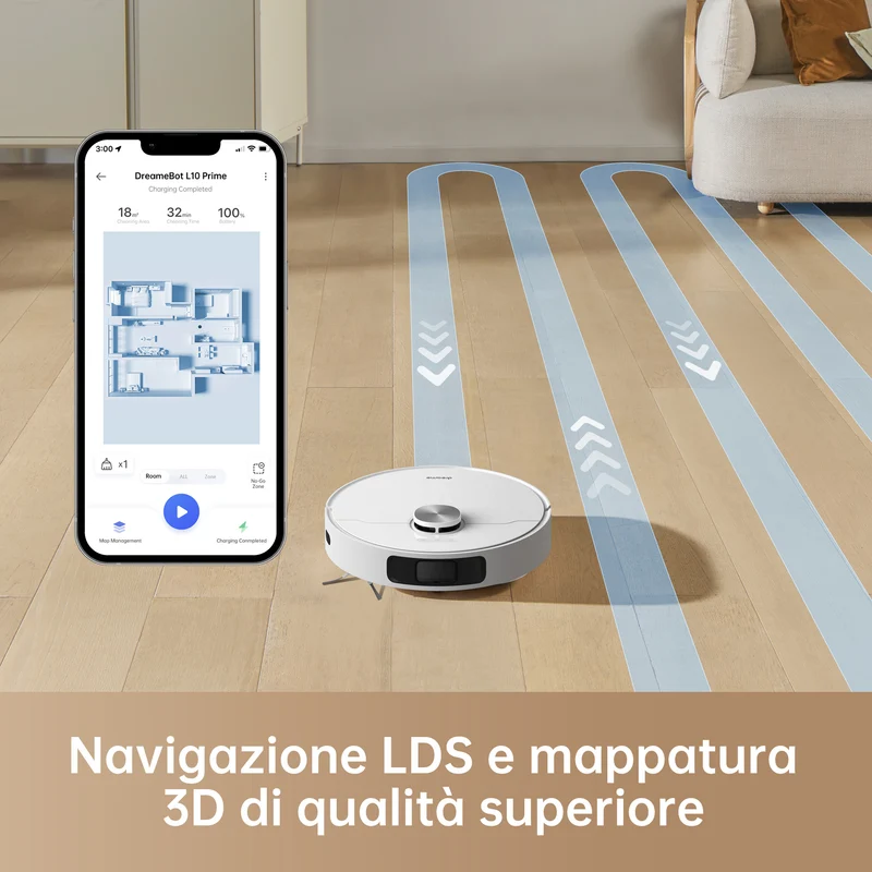 Robot Aspirapolvere Dreame L10 Prime