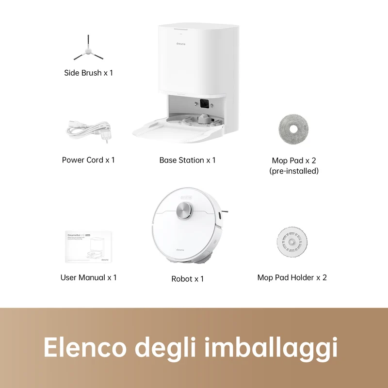 Robot Aspirapolvere Dreame L10 Prime
