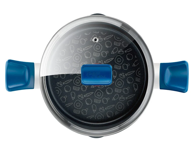 Tefal Chefclub G804S404 set di pentole 5 pz