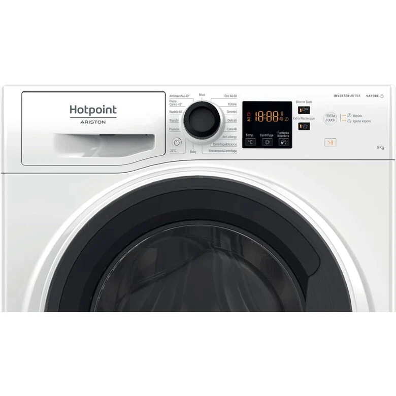 Hotpoint NF824WK IT lavatrice Caricamento frontale 8 kg 1200 Giri/min C Bianco