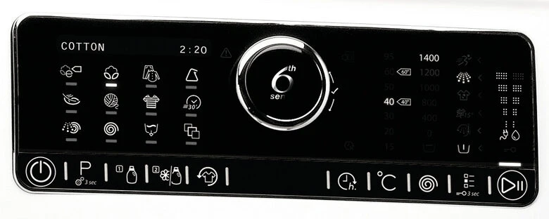 Whirlpool Autodose 9425 lavatrice Caricamento frontale 9 kg 1400 Giri/min Bianco
