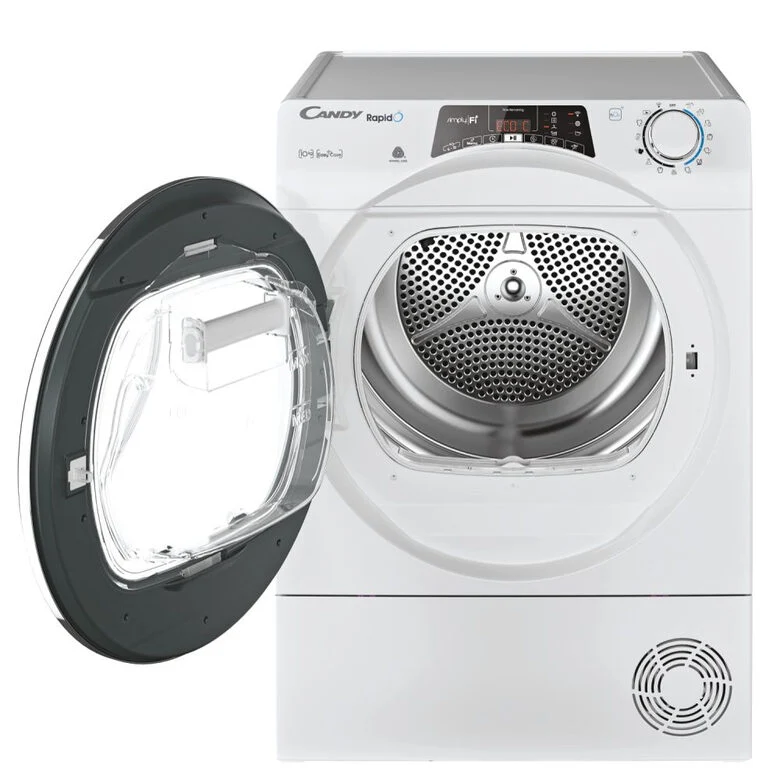 Candy RapidÓ ROE H10A2TCEX-S asciugatrice Libera installazione Caricamento frontale 10 kg A++ Bianco