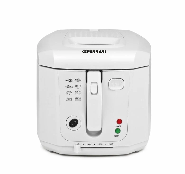 G3 Ferrari Dorata Singolo 2,5 L Indipendente 1800 W Friggitrice Bianco