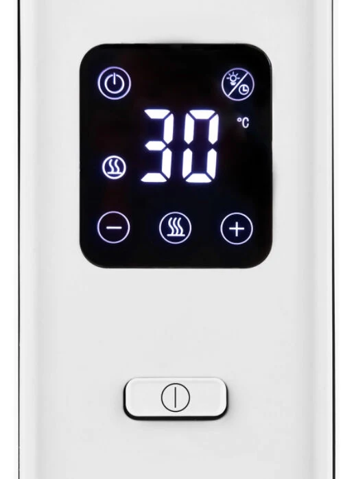 Argoclima Dakota Interno Bianco 2000 W Stufa elettrica a convezione