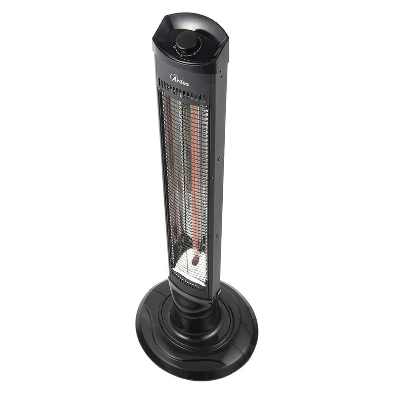 Ardes AR4B03 stufetta elettrica Interno Nero 1000 W Riscaldatore ambiente elettrico a infrarossi