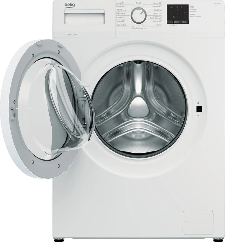 Beko WUX71031W-IT lavatrice Caricamento frontale 7 kg 1000 Giri/min E Bianco