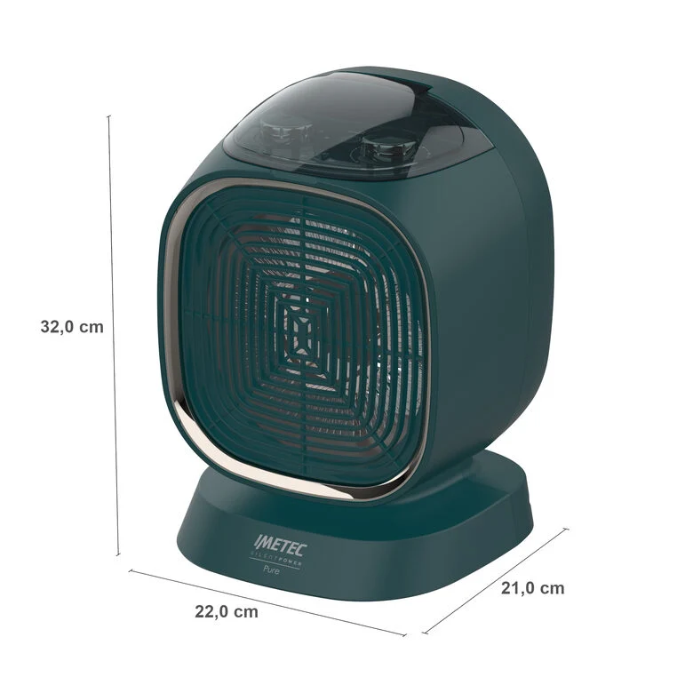 Imetec Silent Power Interno Blu 2200 W Riscaldatore ambiente elettrico con ventilatore