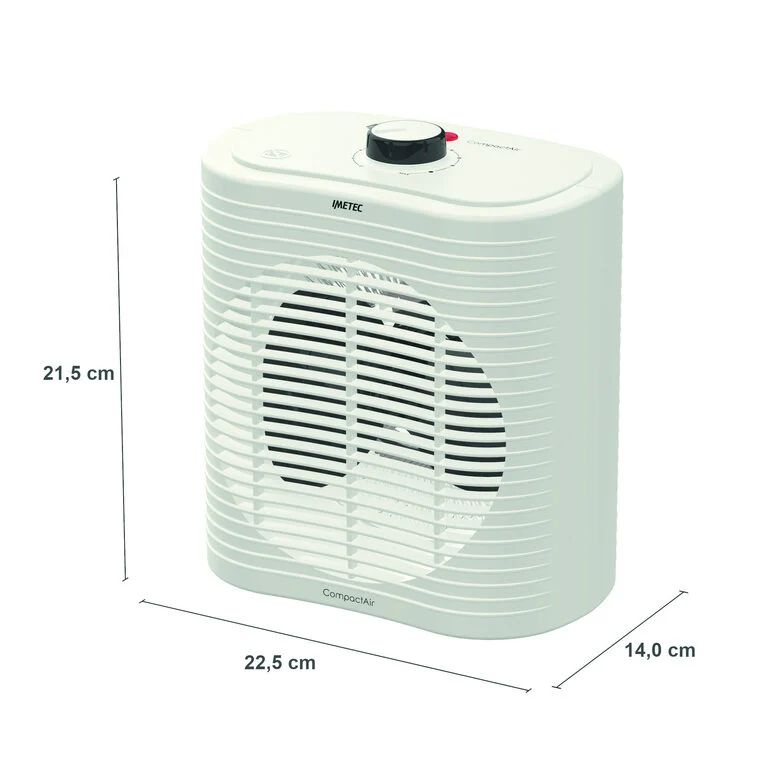 Imetec Compact Air Interno Bianco 2000 W Riscaldatore ambiente elettrico con ventilatore