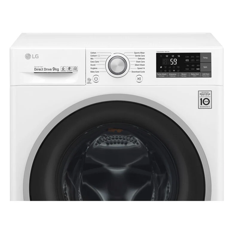 LG F4J8VS2W lavatrice Caricamento frontale 9 kg 1400 Giri/min Bianco