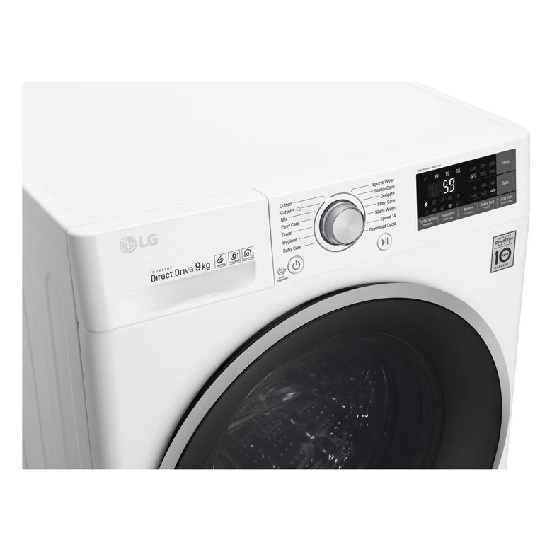 LG F4J8VS2W lavatrice Caricamento frontale 9 kg 1400 Giri/min Bianco