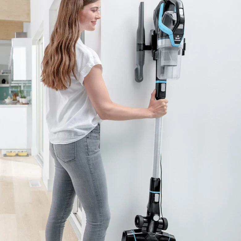 Bissell MultiReach Active 21V Senza sacchetto 0,5 L Nero, Blu