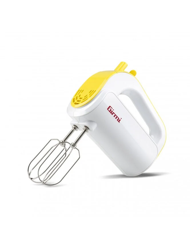 Girmi SB02 Sbattitore manuale 170 W Bianco, Giallo