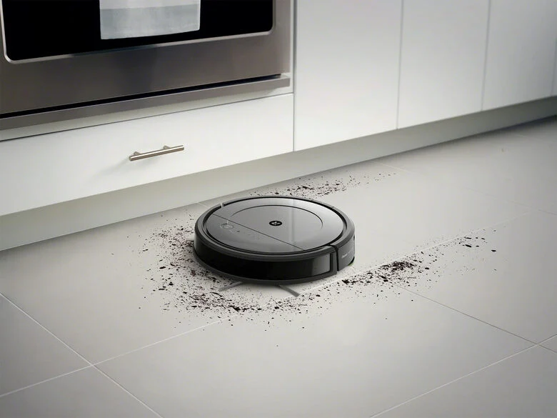 iRobot Roomba Combo Aspirapolvere Robot 0,45 L Sacchetto per la polvere Nero, Grigio