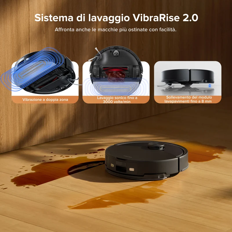Roborock-Q10 S5+ Set Robot Aspirapolvere – Upgrade del Q10 Max+