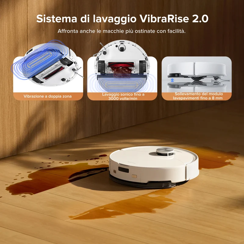 Roborock-Q10 S5+ Set Robot Aspirapolvere – Upgrade del Q10 Max+