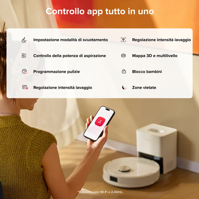 Roborock-Q10 S5+ Set Robot Aspirapolvere – Upgrade del Q10 Max+