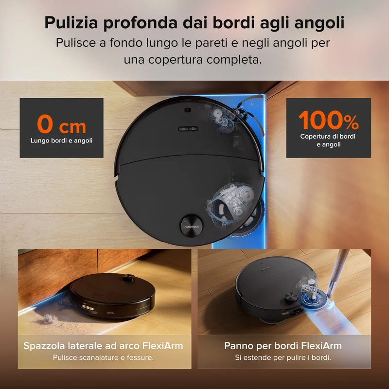 1- Roborock Saros 20 Neo robot aspirapolvere
